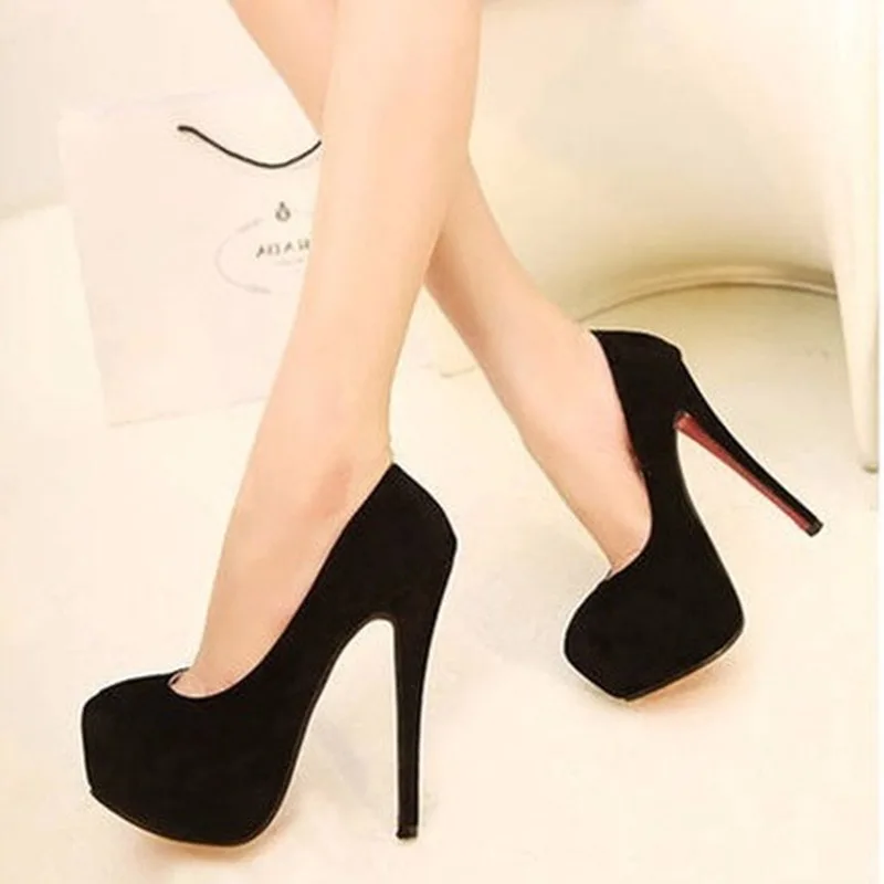 Zapatos de tacón alto de 8 12cm para mujer, Tacones de aguja puntiagudos,  Sexy, para boda, color negro, YA 78|Zapatos de tacón de mujer| - AliExpress