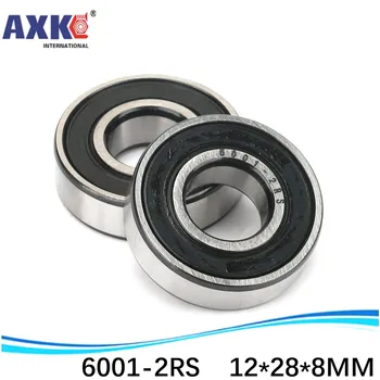 

500pcs free shipping SUS440C environmental corrosion resistant stainless steel bearings (Rubber seal cover) S6001-2RS 12*28*8 mm