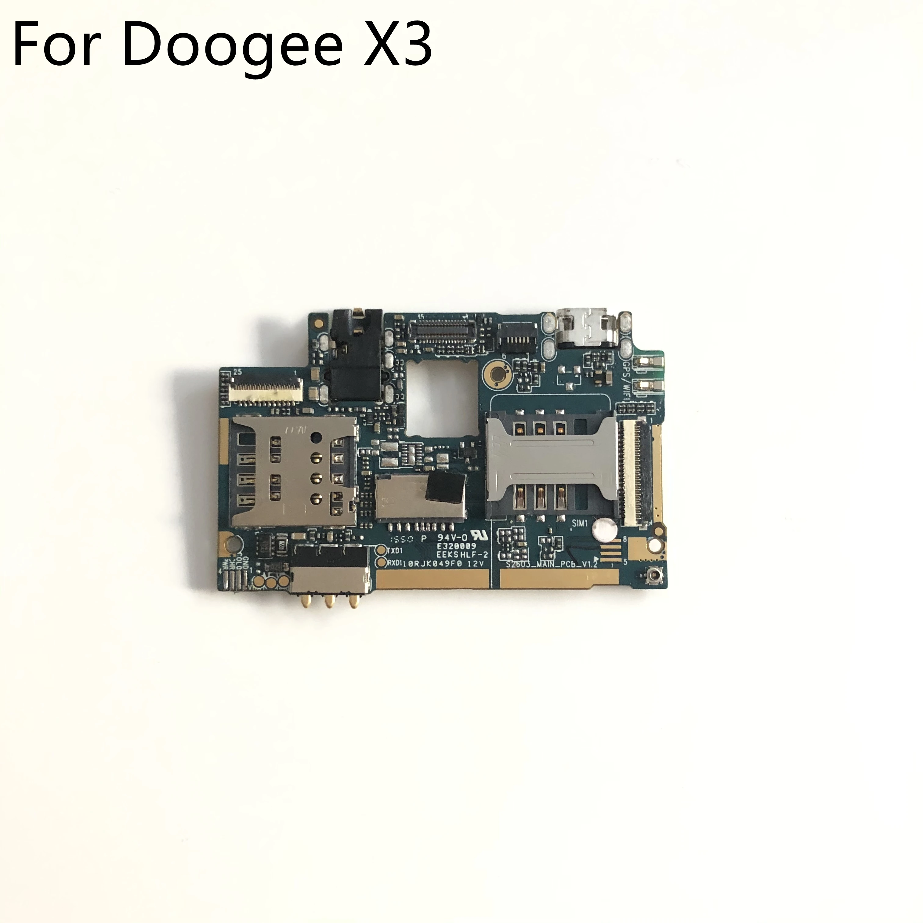 

Mainboard 1G RAM+8G ROM Motherboard For DOOGEE X3 MT6580 Quad Core 4.5 inch 854 x 480 Smartphone