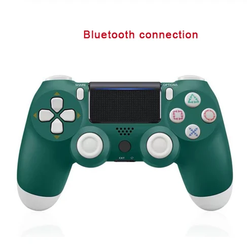 Беспроводной контроллер Bluetooth 4,0 Dual Shock джойстик геймпады для playstation 4 PS4 Геймпад - Цвет: Is wireless 1