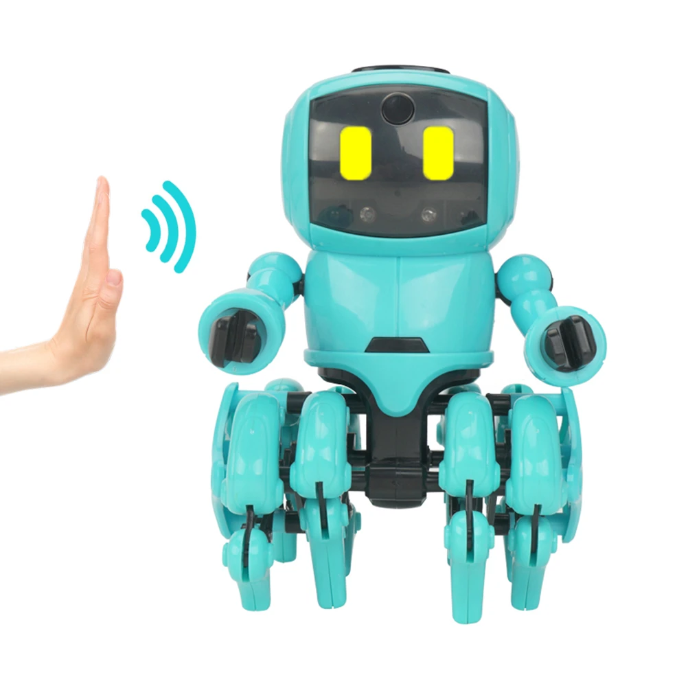 diy assembled electric robot induction educational toy