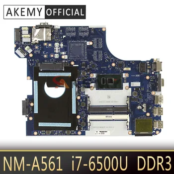

SAMXINNO for Lenovo Thinkpad E560 E560C notebook motherboard BE560 NM-A561 mainboard CPU i7 6500U DDR3 100% test work