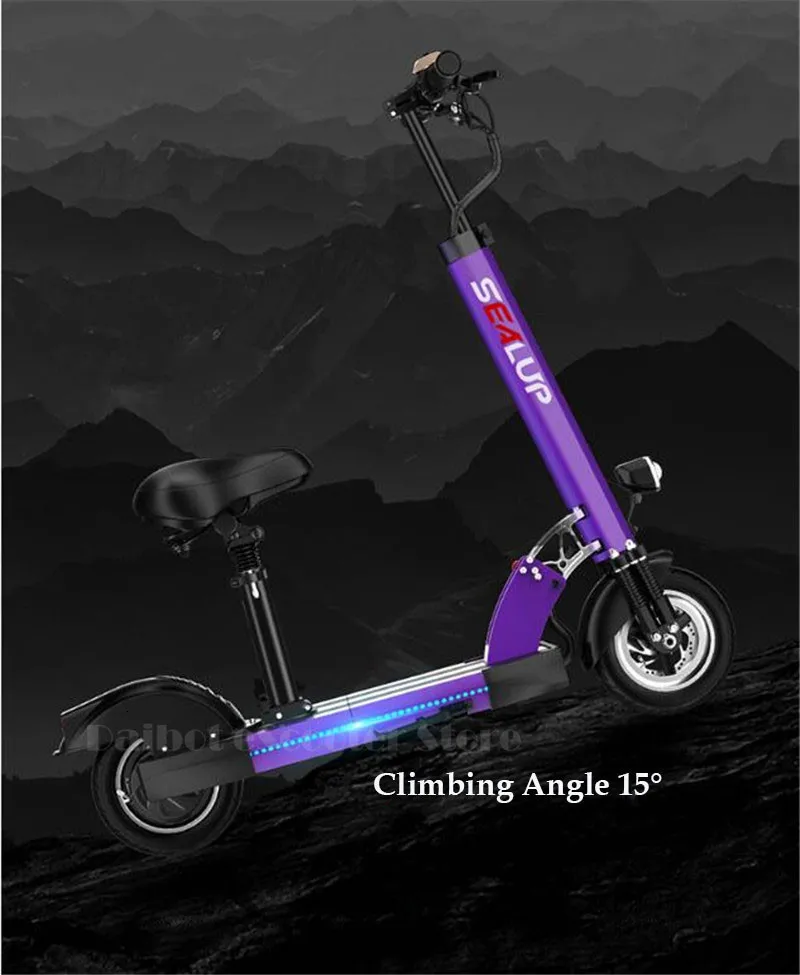 Two Wheels Electric Scooter 10 Inch Electric Scooters With Anti-theft System 500W 48V Portable Electric Scooter Bike For Girls (10)