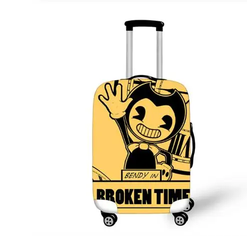 18-32 дюймов Bendy и чернила машина эластичный Чемодан Защитная крышка тележка костюм чехол защиты мешка для сбора пыли чехол для путешествий - Цвет: picture color