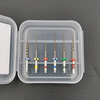 Dental PRO-FLEXI Files NITI Endo Files 25# 4% Heat Activation Function Golden Files Dental Endodontic Files Dental Instrument 1