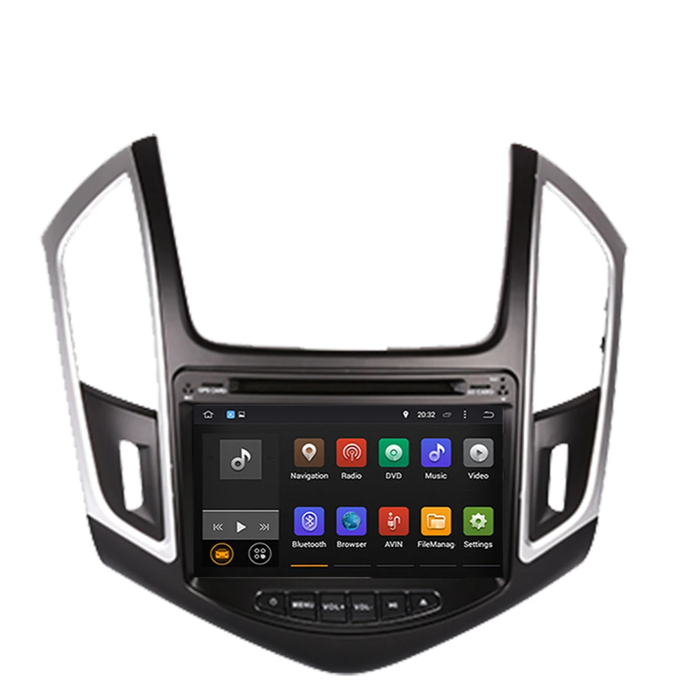 Автомобильная Мультимедийная система 2 Din Android 10 0 GPS-навигация для Chevrolet CRUZE 2015-2022