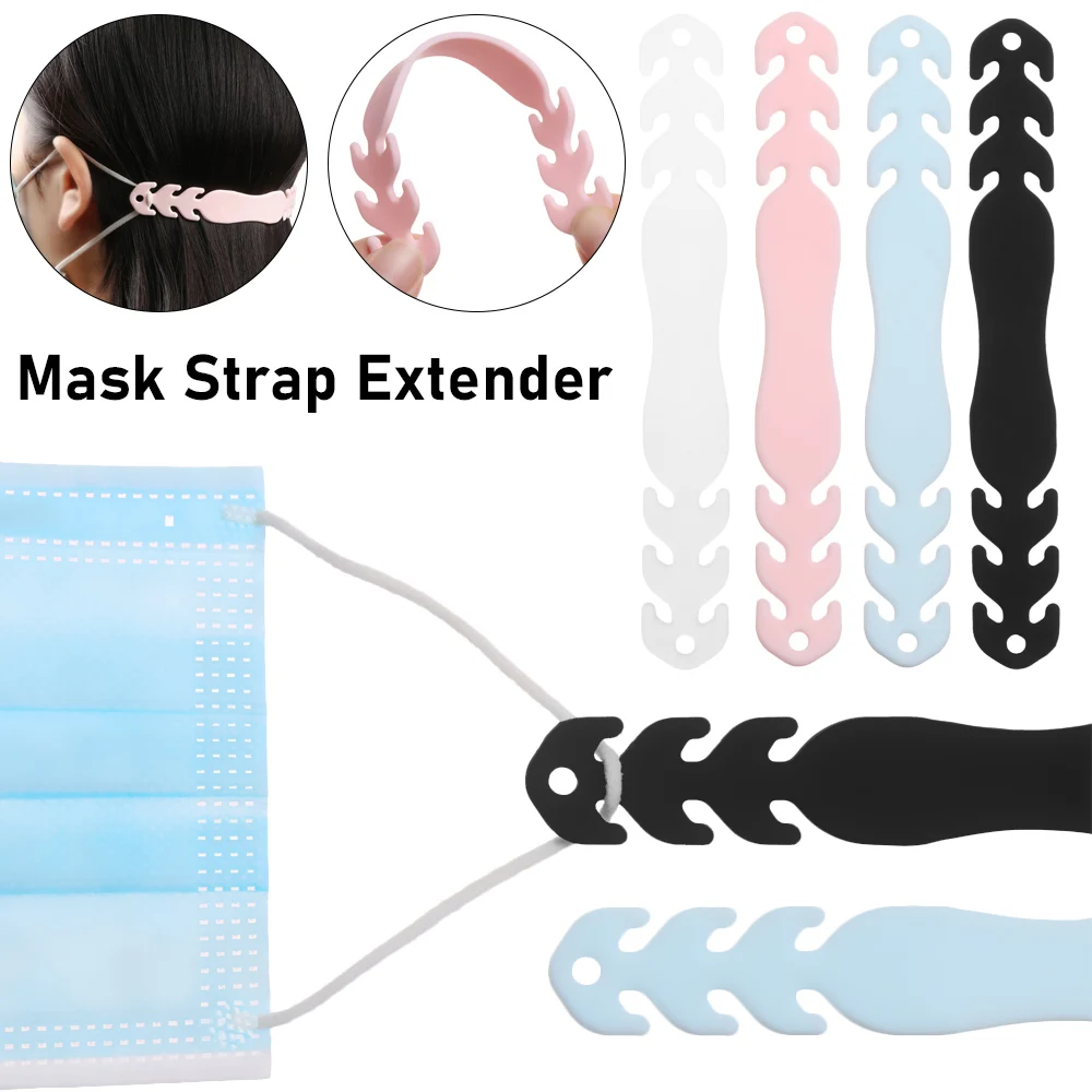 Extensor de mascarilla facial portátil, correa de gancho ajustable