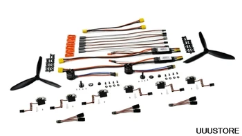 

Sonicmodell 2212 KV1100 Brushless Motor & 40A ESC & 9g Servo & 8045 Propeller Power System Combo For Binary RC Airplane