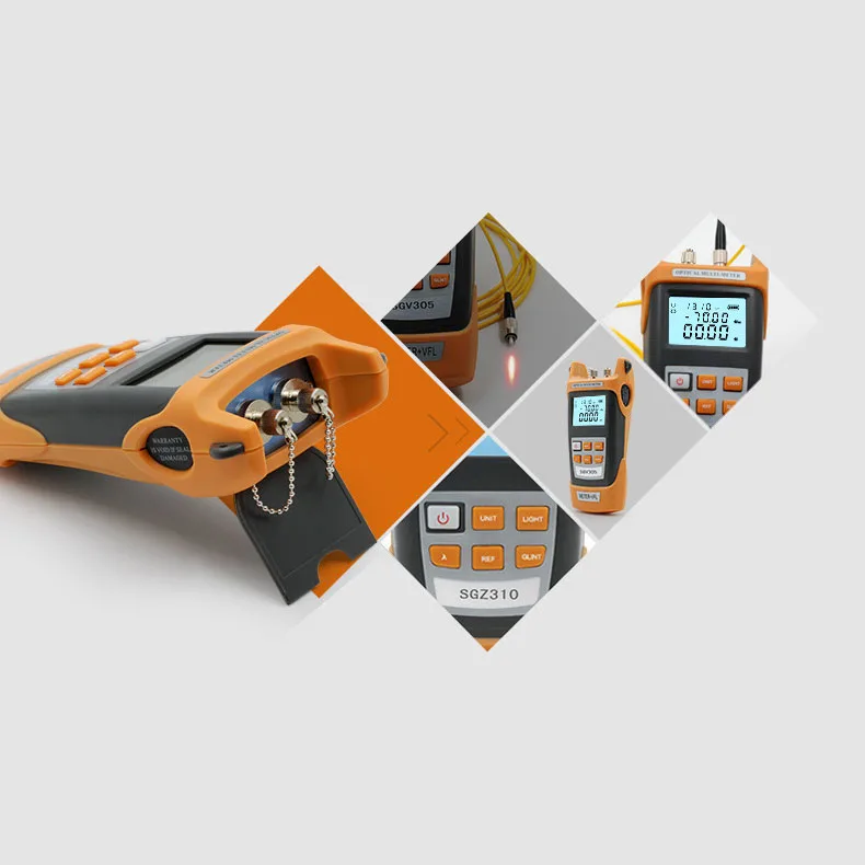 Fiber Optic Cable Tester Fiber Optic Visual Fault Locat 2 in 1 15mw 10KM-15KM Light Source Pen One Machine With SC/FC Adapter