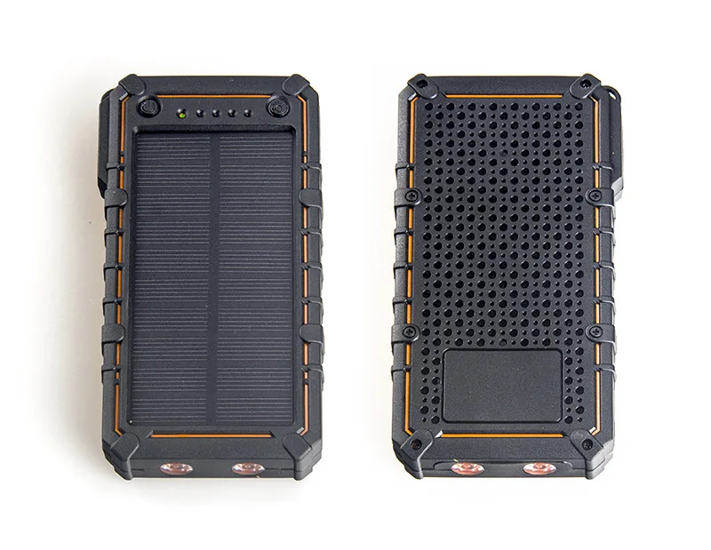 15000 mAh Солнечный аккумулятор 2.1A Быстрая зарядка светодиодный портативный зарядный внешний аккумулятор для Xiaomi samsung Iphone