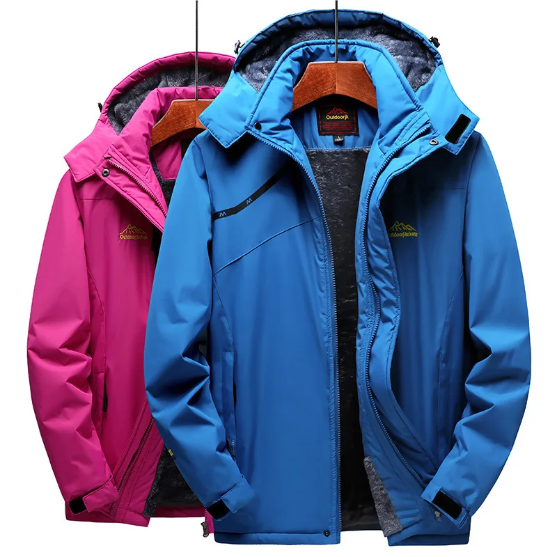 Альпинистская трикотажная куртка Roupas Normcore/минималистичное базовое пальто с капюшоном однотонные мужские и женские куртки для пар зимняя одежда