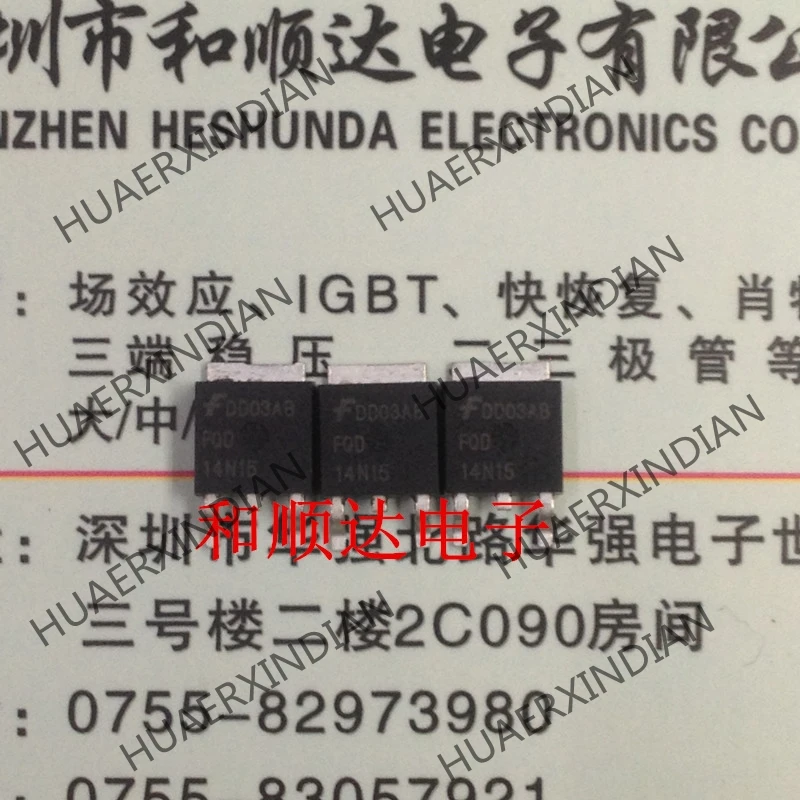 10 шт./лот новые и оригинальные FQD14N15 до-252