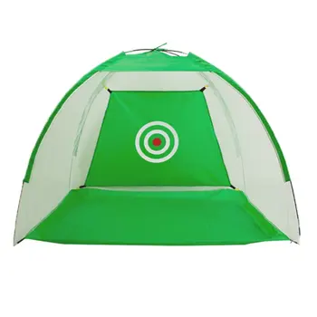 

Indoor Outdoor 2m*1.4m*1m Golf Practice Net Golf Hitting Cage Garden Grassland Practice Tent Golf Training Equipment