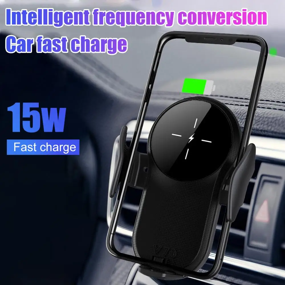

New Car Wireless Charger V70 Vehicle Bracket 15W Mobile Phone Wireless Charger