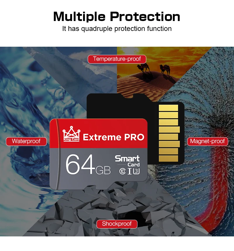 Micro SD Card Class10 memory card 64 gb 128 gb U3 Mini microSD flash drive 16gb 32 gb cartao de memoria TF Card For iPhone ipad
