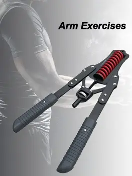 

Adjustable Power Twister Arm Forearm Exerciser Chest Expander Arm Chest Muscle Training for Man Household Use