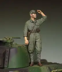 1/35 каучуковая фигурка японский полицейский 1 шт. модельные наборы