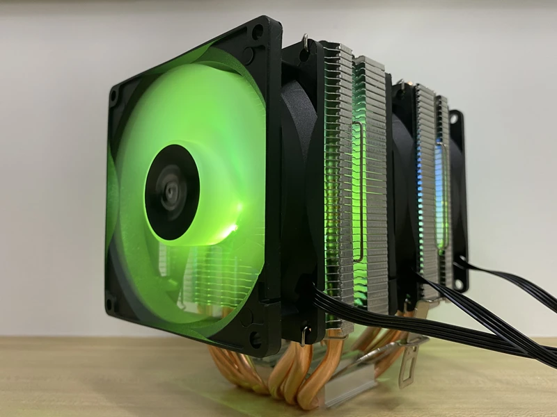 cpu cooler pc radiador de refrigeração 4pin