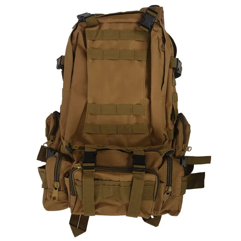 Everyday carry EDC Nylon Backpack Khaki Military Camping Hiking Trekking