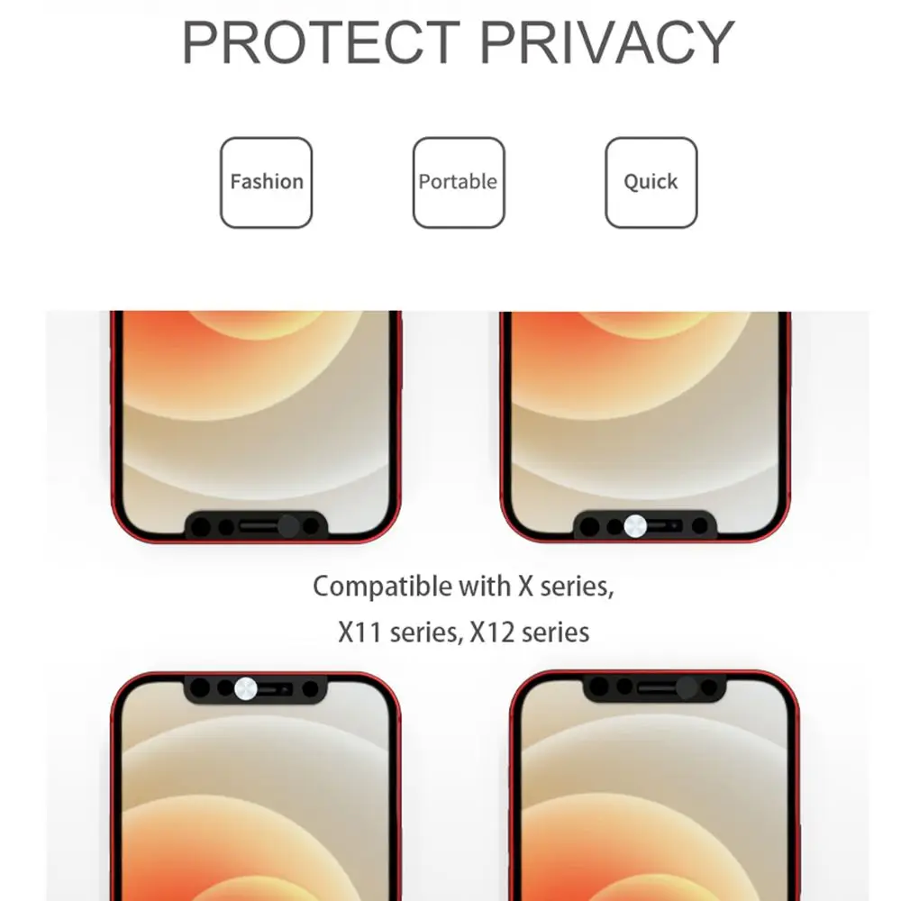 Webcam Cover 1/3PCS for Apple iPhone X 11 12 ProMax