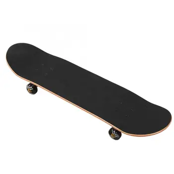 

Four Wheel Skateboard Double Rocker Skateboard with Flashing Wheel Longboard Maple Deck Double Rocker Board Skateboard