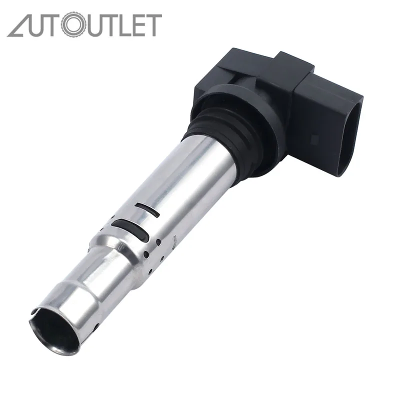 AUTOUTLET 036905100A катушка зажигания модуль зажигания бар Катушка зажигания для Audi A1 A2 A3 1,4-1,6 для V W Golf 036905100B
