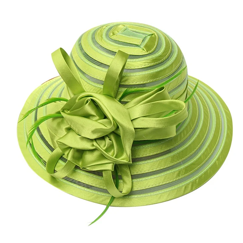 Винтажная шляпа Hairpain женские свадебные аксессуары для волос Коктейльная Свадебная вечеринка церковный головной убор Широкое Платье с полями головные уборы шикарный чародей