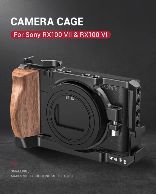 Smallrig ccs2434カメラケージforsony rx100 vii and rx100 viカメラ 