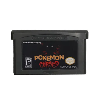 

For Nintendo GBA Video Game Cartridge Console Card Poke Series Cursed English Language US Version