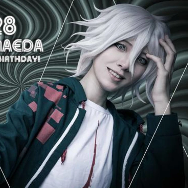 Takerlama Super Danganronpa 2 Nagito Komaeda Cosplay Jacket T-shirt Sets Halloween Costumes For Women Men Adult Anime Clothes -Zentai shop online H4f009733be49490289418b4664f72718E.jpg