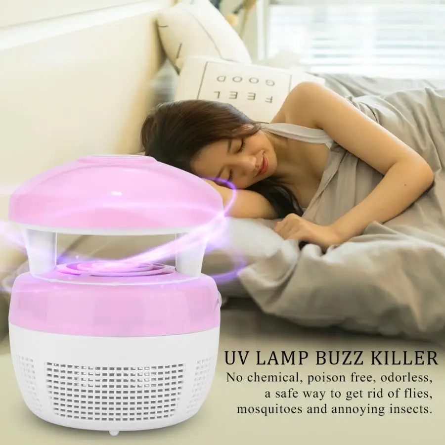 Electronic Bug Zapper Mosquito Insect Killer LED Light Trap Lamp Pest Control HG