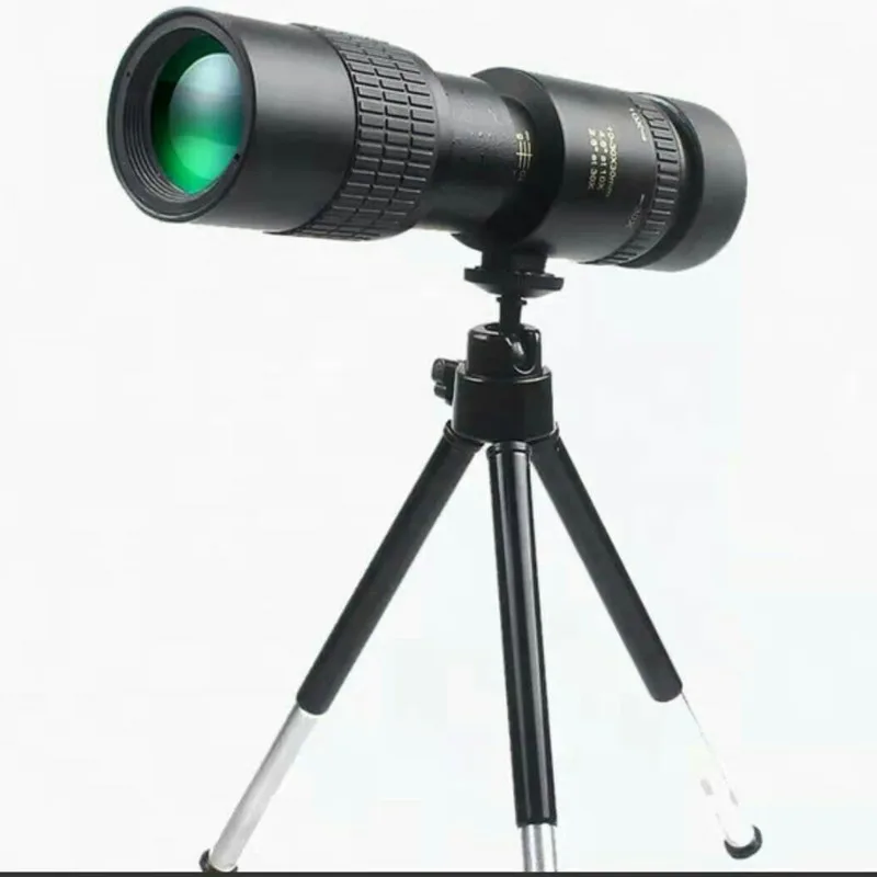 Maifeng 8-40x40 Monocular Telescope Compact Retractable Zoom Waterproof Bak4 Professional HD ED Glass With Tripod Phone Clip 2