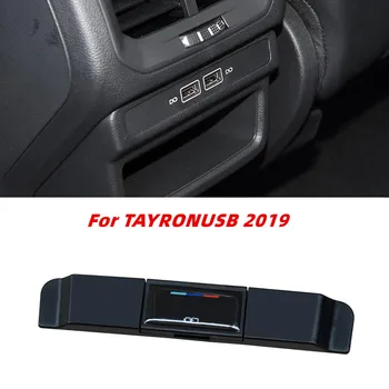 

For Volkswagen VW T-cross Teramont Bora TACQUA SAGITAR Passat TAYRON T-ROC Accessories USB Charging Port Cover Dust-proof Frame