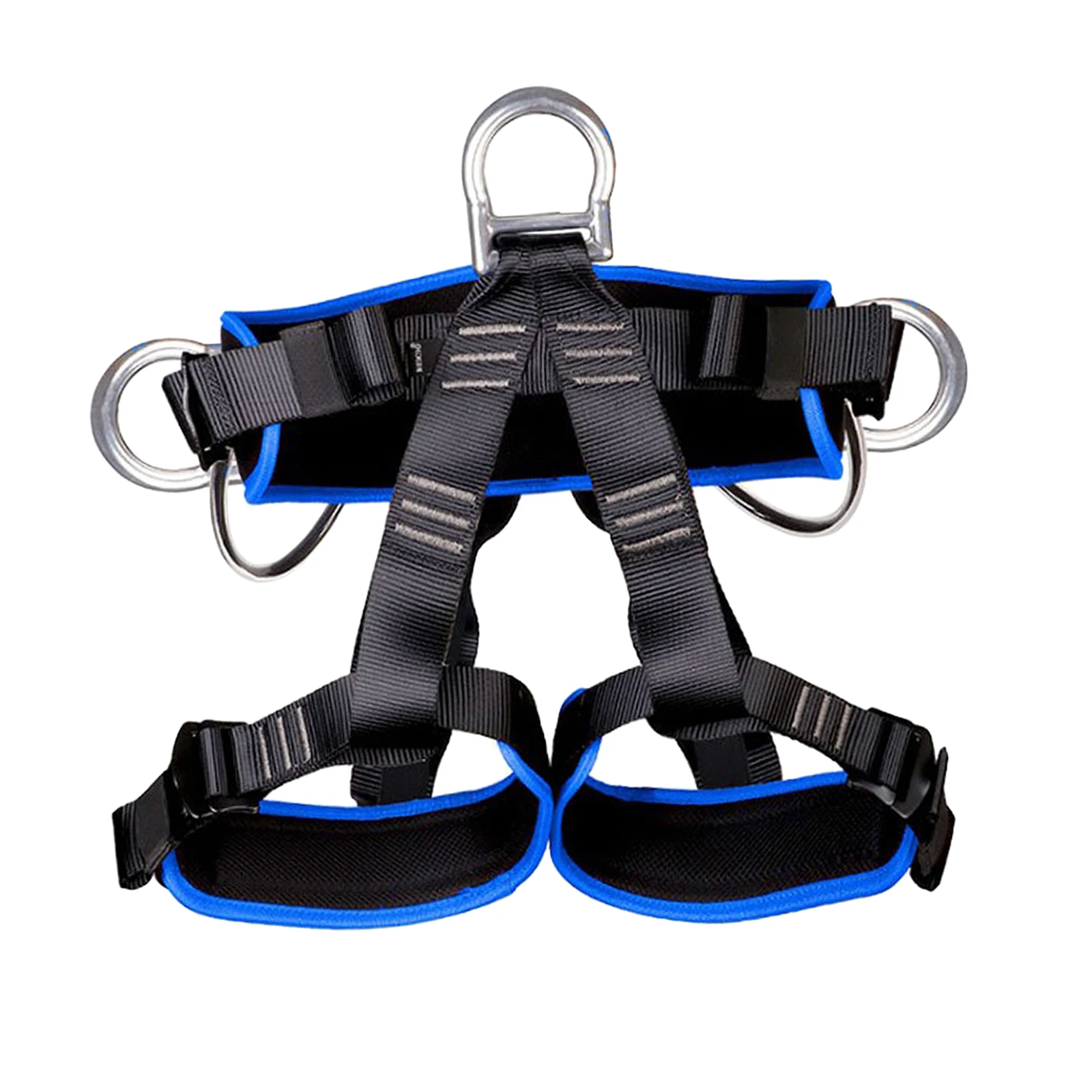 Professional Thicken Safety Tree Rock Climbing Harness Gear Half Body Wider Seat Belt Repelling Roof Safeguard Training