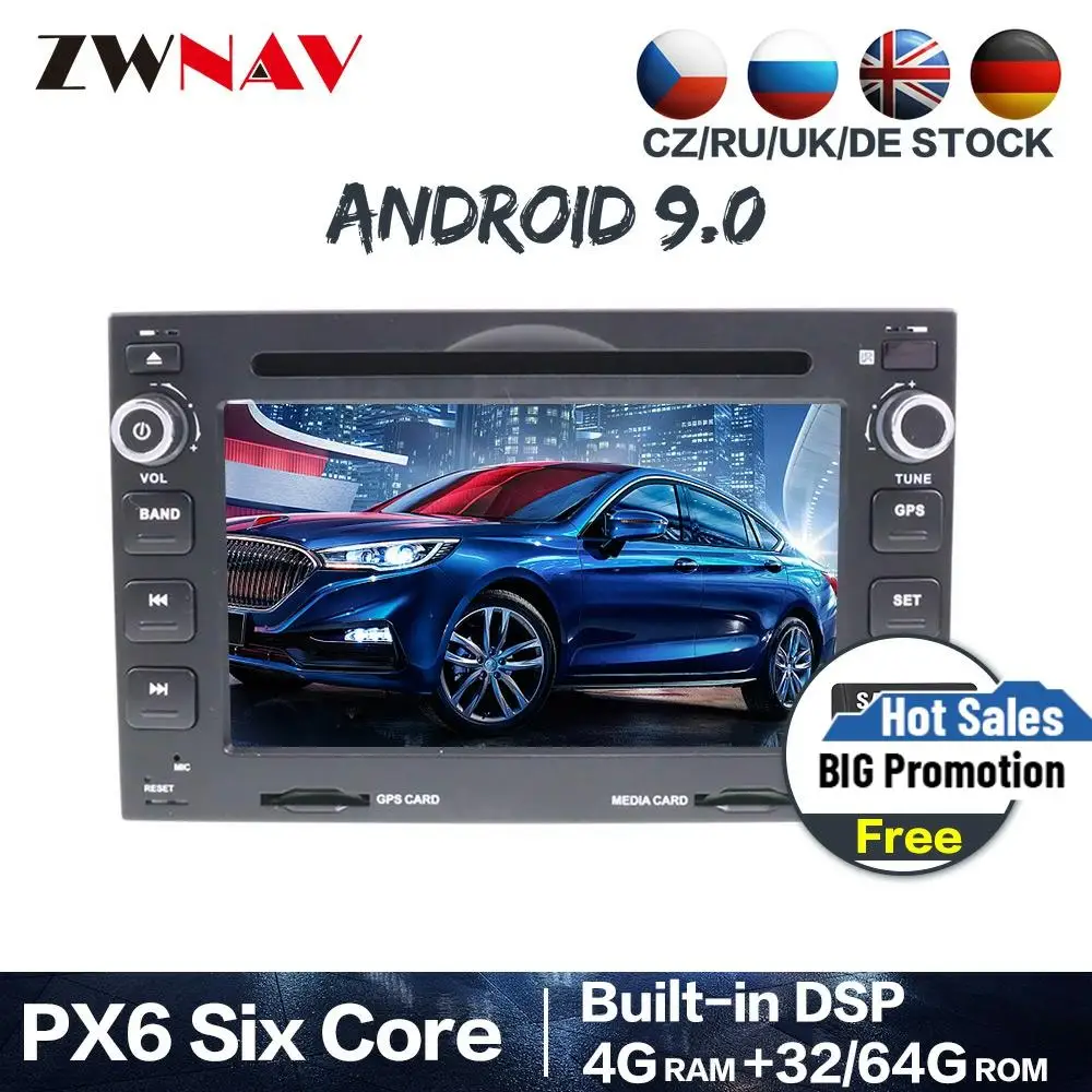Android 9 0 автомобильный мультимедийный плеер для Peugeot 307 2002-2010 207 3008 2009-2011 Радио