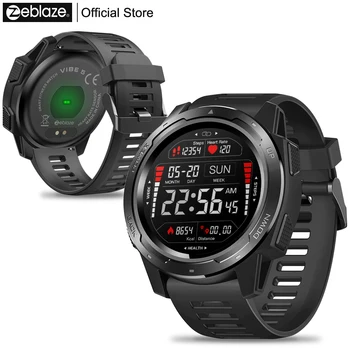 

Zeblaze VIBE 5 Color Display Big Screen IP67 Waterproof Heart Rate Smartwatch Multi-sports Modes Fitness Tracker Smart Watch Men