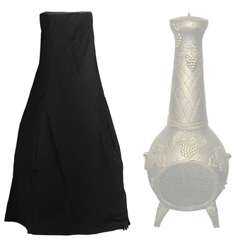 

Waterproof Dust Furnace Covers Patio Chiminea Cover Water Resistant Garden Outdoor Heater Dust Covers