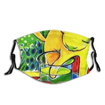 

Henri Matisse Pablo Picasso Adult Mouth Face Mask Art Cubism Surrealism Artist Spanish Protection Cover Respirator with Filters
