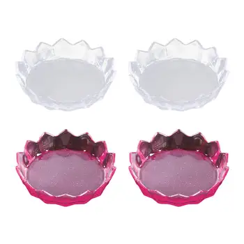 

4pcs Manicure Art Nail Brushes Holder Rack Pen Organizer Display Nail Art Tool
