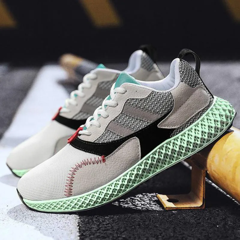 

4d Fly Weaving Sneakers Buty Meskie Casual Wild Men's Shoes 2020 Breathable Casual Shoes Men Tenis Masculino Adulto Para Correr