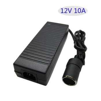 

AC 100V-240V Converter Adapter DC12V 10A Car Power Supply Cigarette Lighter Converter 12V10A AC DC adapter 120W Table type