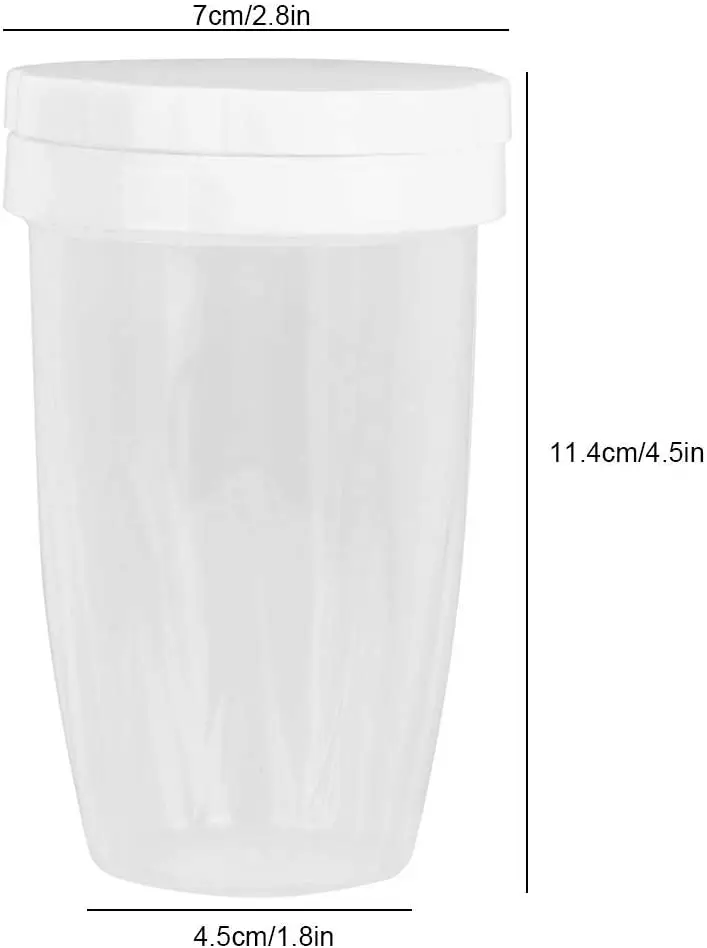 Flour sifter Baking tools Mesh strainer Fine mesh strainer Powder sieve Powder sugar shaker Powder Sugar Shaker Lid Icing Sugar Powder Can Fancy Coffee Dredger Chocolate Shaker Cocoa Flour Sifter Fine-mesh