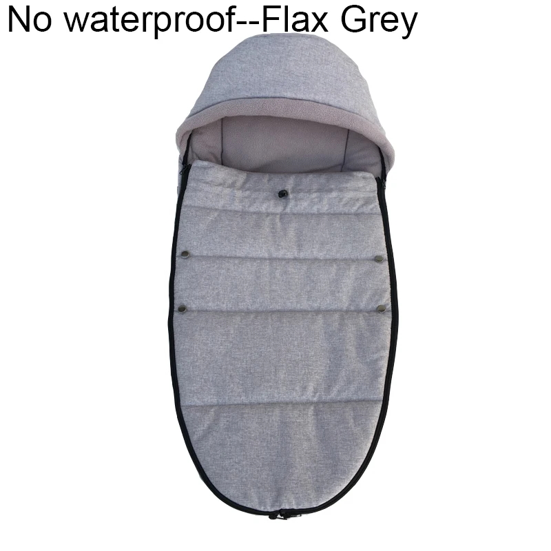 No waterproof Зимние детские коляски, аксессуары для ног или спальные мешки, подходящие для Babyzen YOYO BUGABOO BEE 5 Cybex chicco Детские коляски - Цвет: No waterproof