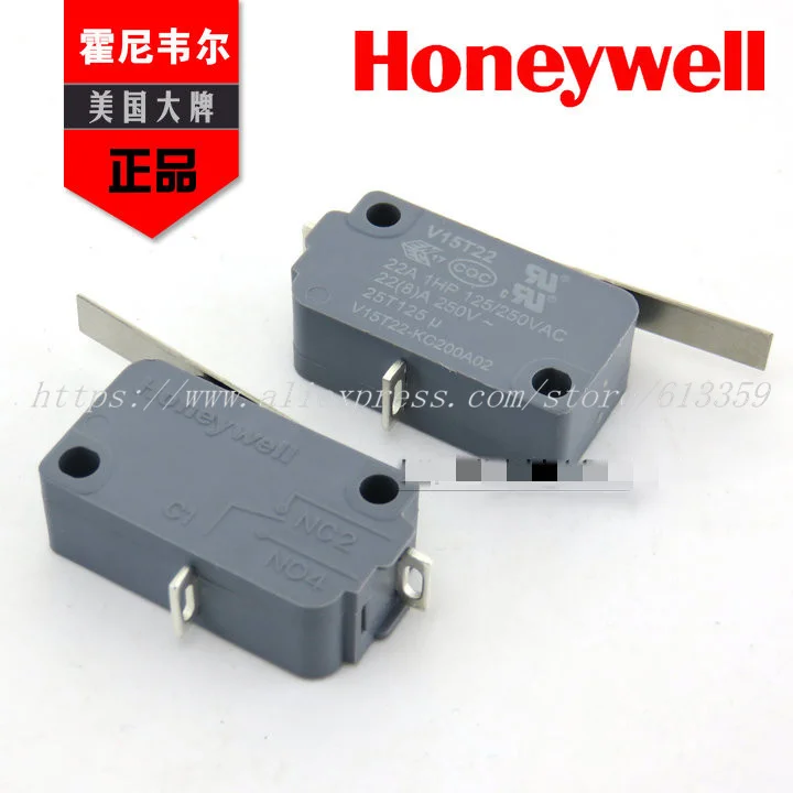 5 шт. HONEYWELL микро-переключатель V15T22 сварочные ножки с высоким током 22A 1NC |