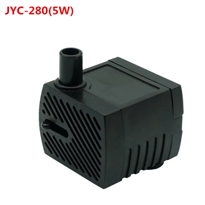 JYC-280(5W) Ultra-Quiet Submersible Water Fountain Pump Filter 3/5/10/16/25W Fish Pond Aquarium Water Pump Tank Fountain Fish Supplies - Цвет: JYC-280(5W)