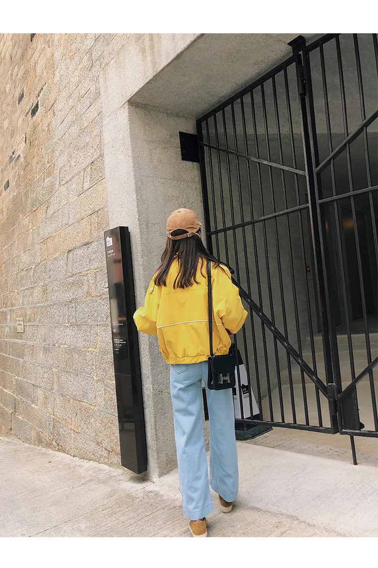 Customizable [dowisi] Jeans Autumn And Winter Korean-style New Style Korean-style Loose-Fit High-waisted Loose Pants F5291