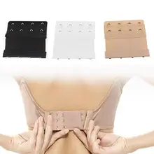 6 шт., Женский 2 ряда, 4 крючка, лифчик крючки на бюстгалтер для регулировки размера, Мягкая повязка на заднюю часть, удлиненный бюстгальтер, ремень с удлинением