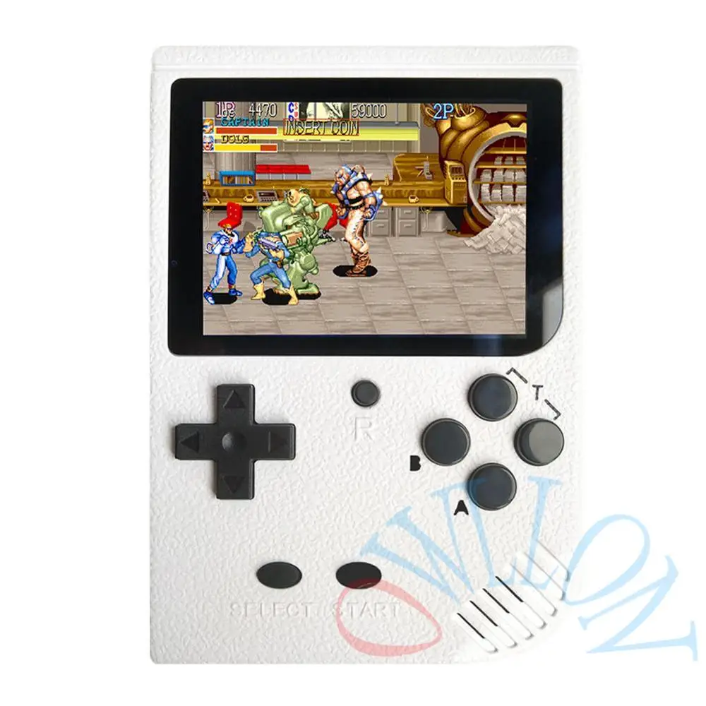 2000 In 1 Retro gmae Handheld Game Console Color LCD Kids Color Game Player SUP Built-in 5 Large Simulator For GBA Arcade FC 
