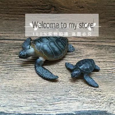 

mini pvc figure turtle model toy 2pcs/set