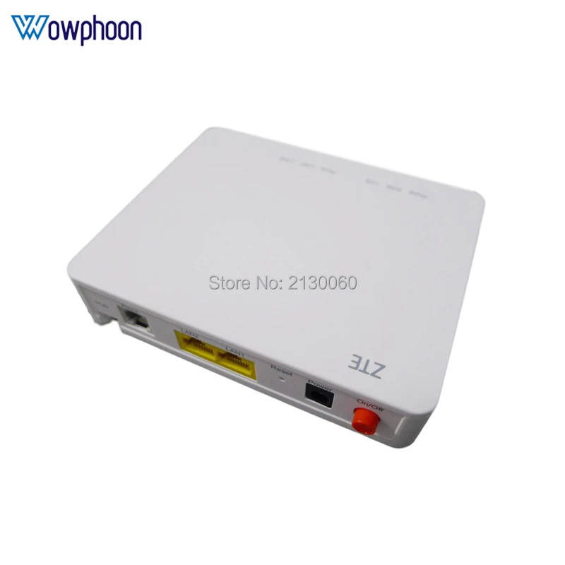 10 шт./лот ZTE F612 6 0 GPON ONU ONT Router Support FTTH HGU 1GE + 1FE 1TEL такая же функция как F601 F401 F643